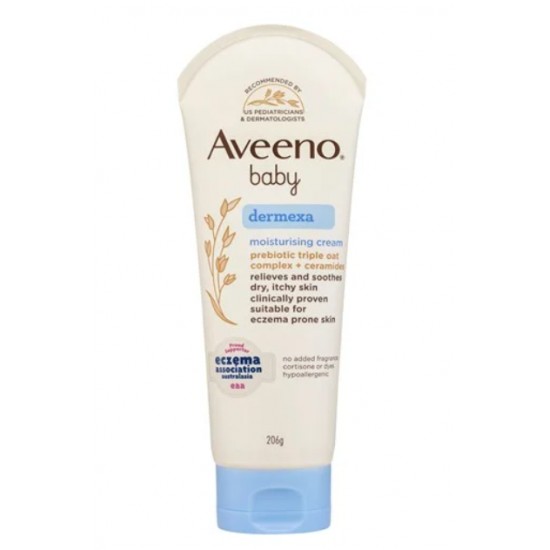 Aveeno 婴儿湿疹润肤霜 dermexa 206g 