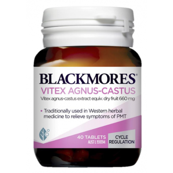 Blackmores vitex 澳佳宝/葆丽美 圣洁莓 调节女性荷尔蒙多囊卵巢片 40片 【保质期2025/09】