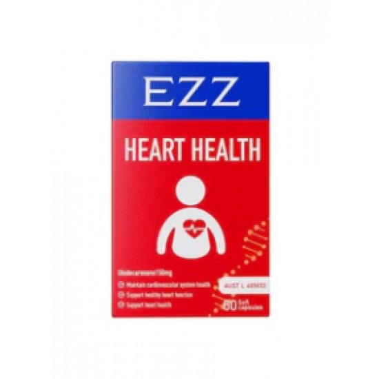 EZZ heart health 60c EZZ辅酶Q10胶囊 60粒【保质期2026/04】