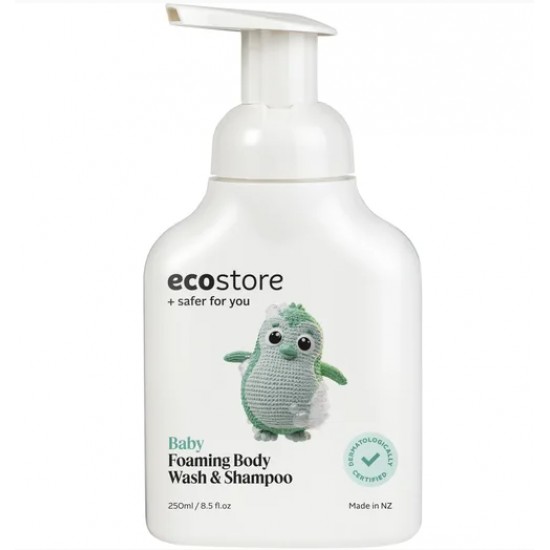 Baby Foaming Body Wash & Shampoo 250ml Ecostore 婴儿洗发沐浴二合一 250ml【2026/06】