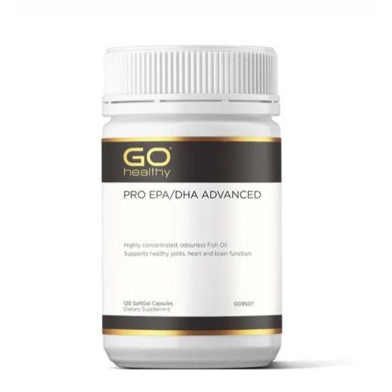 GO Healthy Pro EPA/DHA Advanced 120c 高之源专业版EPA 540mg/DHA 405mg软胶囊 120粒【保质期2026/11】