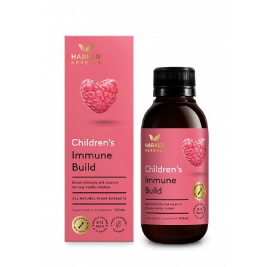 Harker Childrens Immune Build Harker Herbals 儿童免疫力增强液 150ml【保质期2026/11】