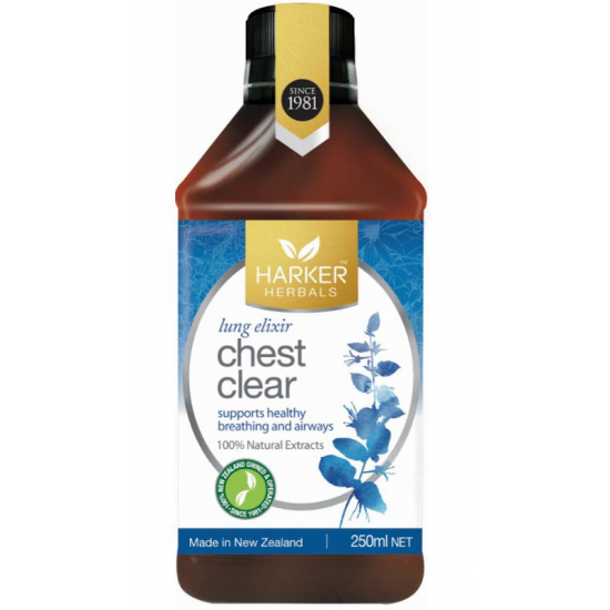 Harker Herbals Chest Clear 250ml 止咳【保质期2028/11】