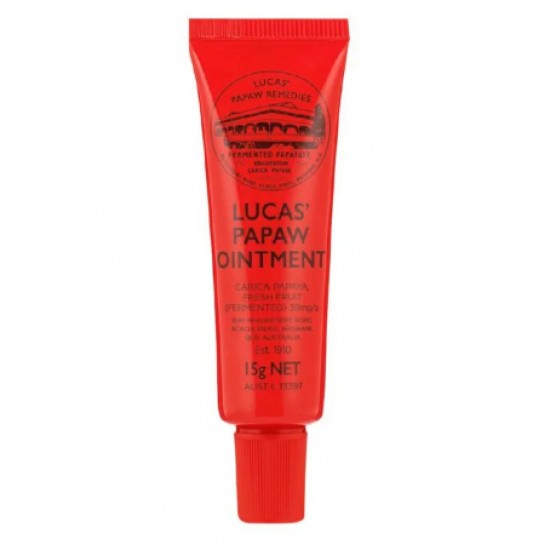 Lucas Papaw Ointment 15g 木瓜膏木瓜万用膏 15g【保质期2027/03】