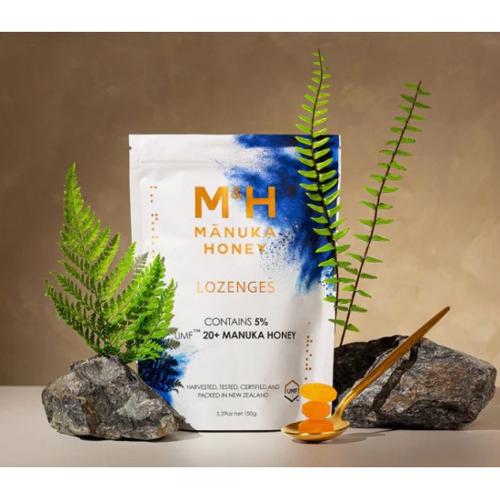 M&H manuka honey lozenges umf20+ 150g MH蜂蜜糖 UMF20+ 150g【保质期2027/10】