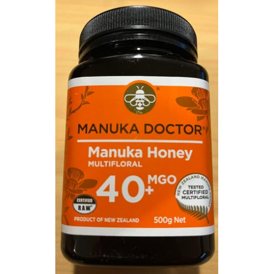 Manuka Doctor mgo40+ 500g 麦卢卡蜂蜜 MGO40+ 500g【保质期20027/08】