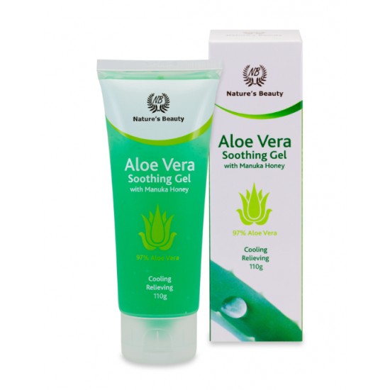 Natures Beauty Aloe Vera Soothing Gel 自然美芦荟胶 110g AV02【保质期2028/05】