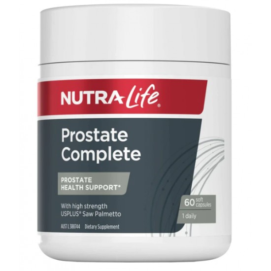 Nutra Life Prostate Complete 60s 纽乐前列康生殖保养NS0578	【2026/10】