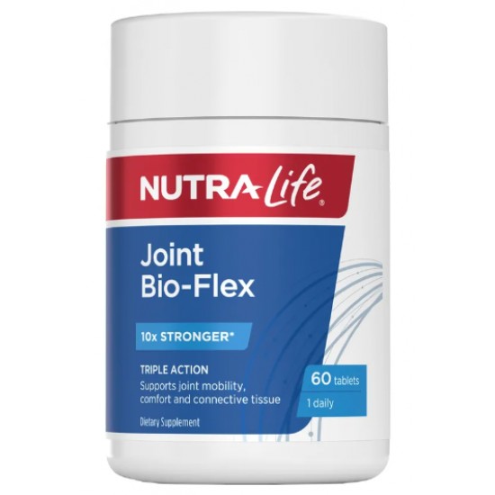 Nutra Life Joint Bio-Flex 60c 纽乐 10倍强度关节灵白金版 60粒 【保质期2026/06】