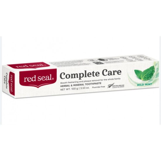 Red Seal Complete Care Toothpaste 100g 红印天然薄荷牙膏 100g【保质期2026/07】