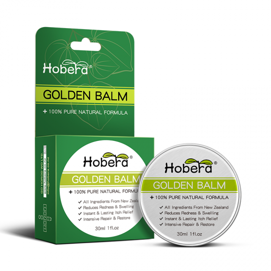 Hobera golden balm 30ml Hobera黄金万用膏(擦伤冻伤烫伤消炎,消肿止痛,蚊虫止痒) 30ml【2027/09】