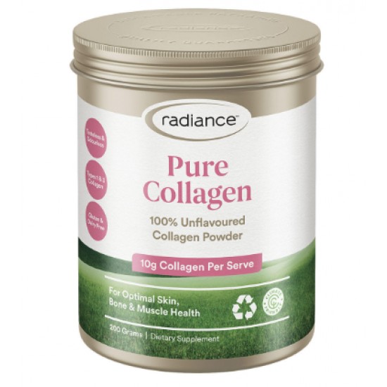 Radiance Pure Collagen powder 200g Radiance 纯胶原蛋白粉 200g【保质期2027/05】