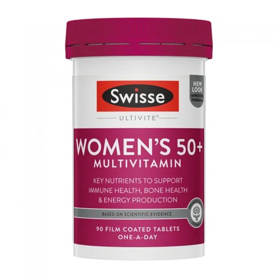 Swisse Women Ultivite 50+ 90t 老年女性综合维生素 90t 【保质期2026/06】